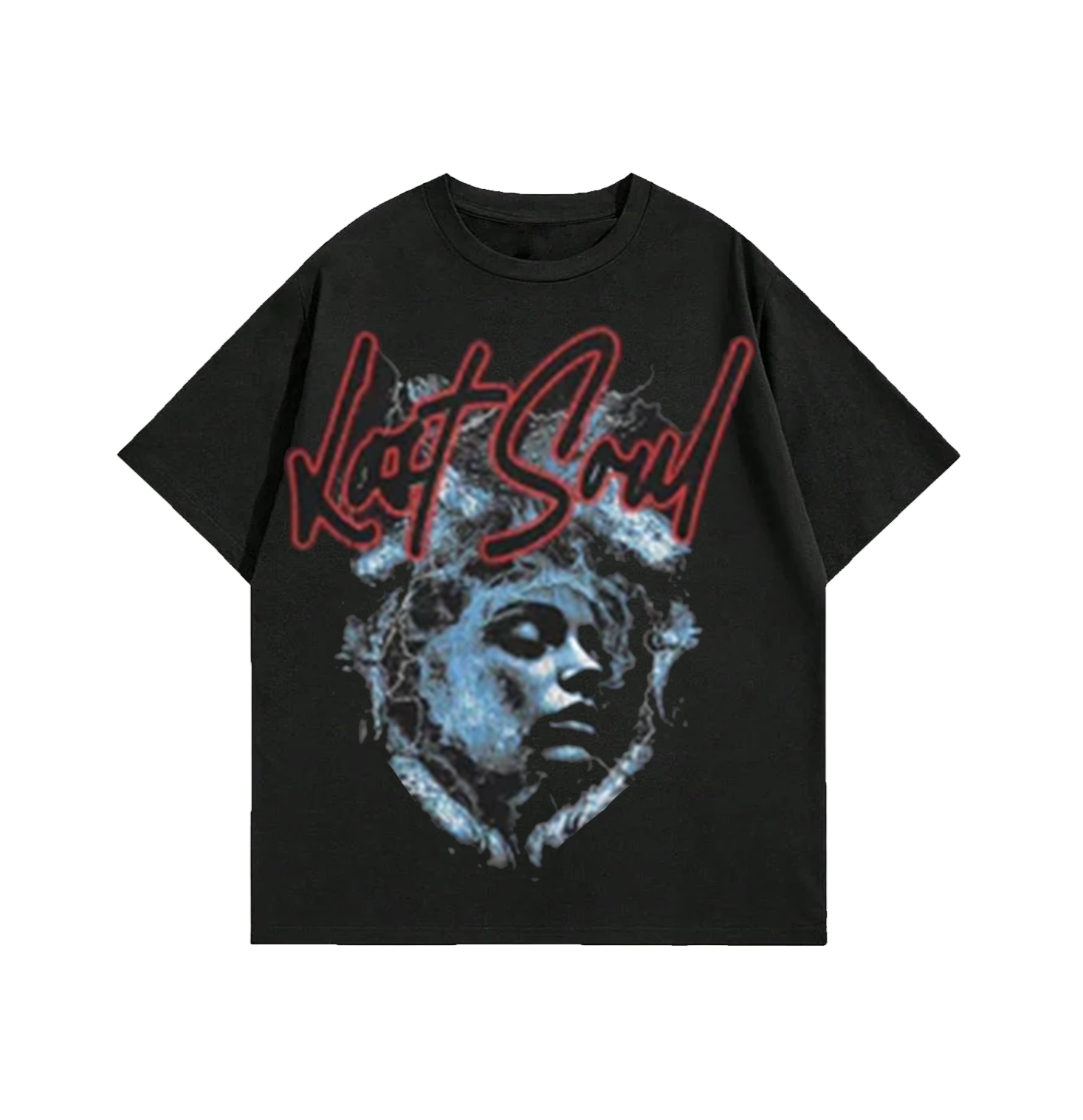 "Lost Soul" Graphic Tee | Vintage-Wash Urban Streetwear