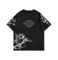 Cherub-Themed Graphic T-Shirt
