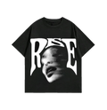 RISE Glitch Portrait Graphic T-Shirt
